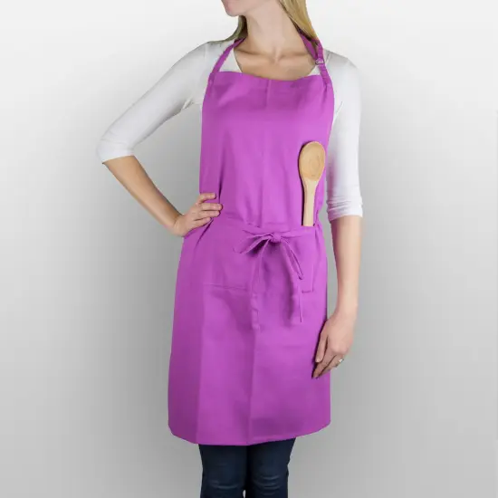 CHINO CHEF ORCHID APRON {3}