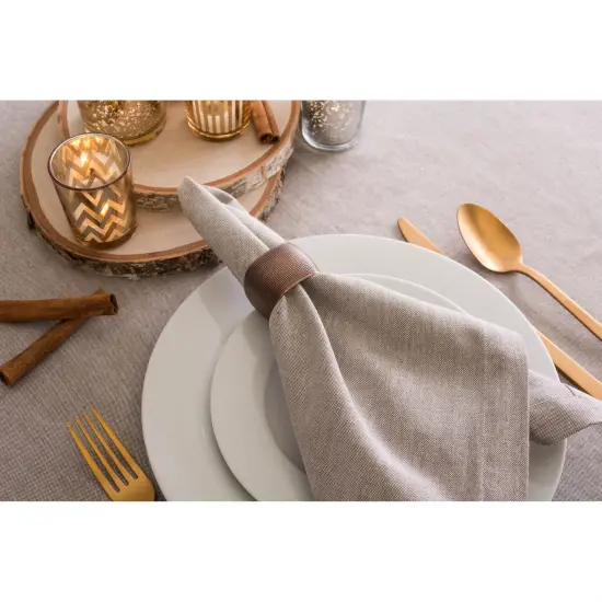 DII Polyester Bin Lattice Navy Rectangle Small {5}