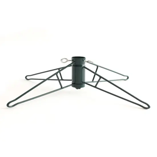 Perfect Holiday Pre-lit Spruce Christmas Tree with Metal Stand Green {4}