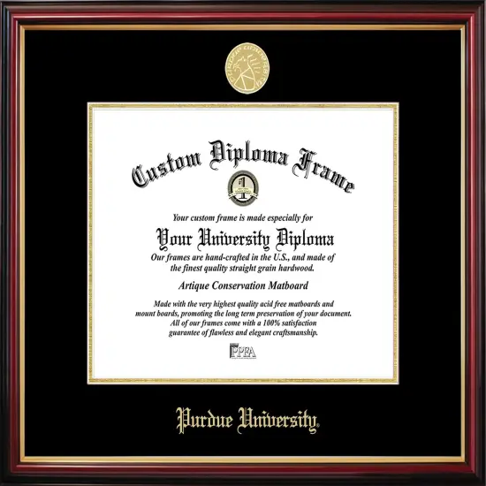 Purdue University Petite Diploma Frame {1}