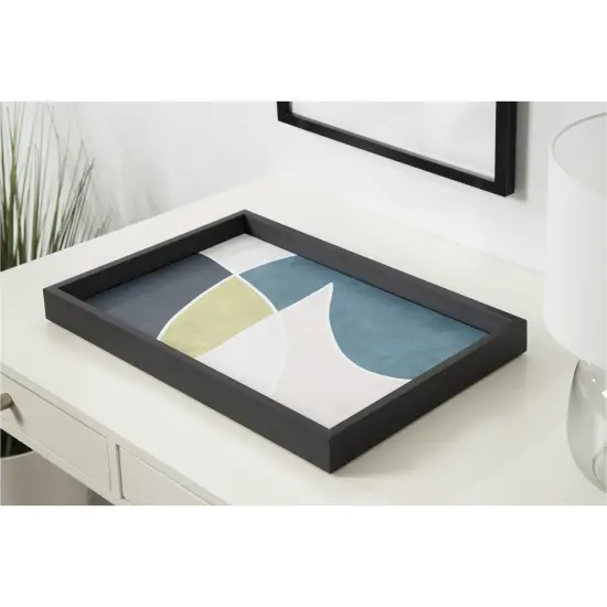 Amanti Art Decorative Wood Tray 13"x19" featuring 'Megan' by Urban Road by Urban Road Framed Art Print {5}