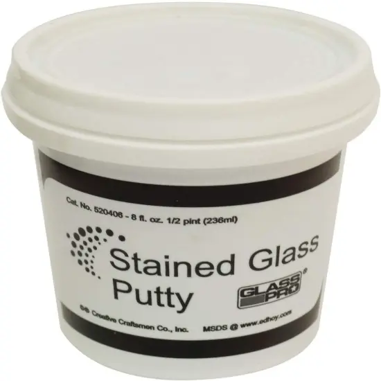 Putty Black for Stained Glass Work {1}