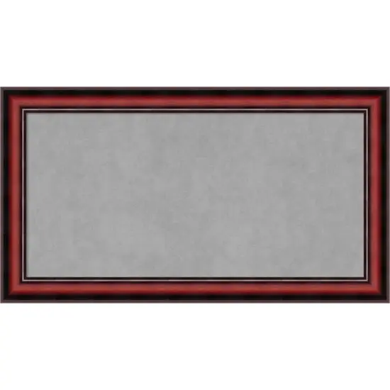 Magnetic Boards, Home Office Boards (27x15 in.) Rubino Cherry Scoop Framed Organization Boards {1}