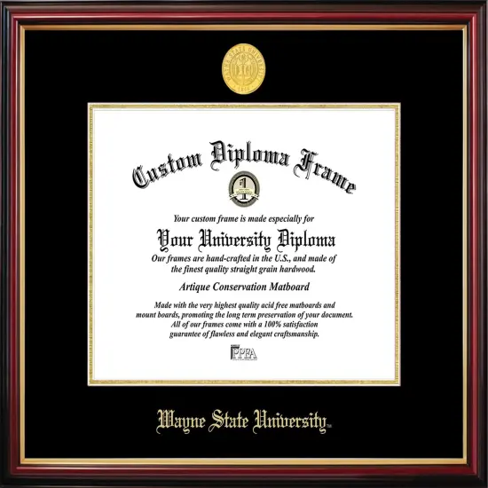Wayne State University Petite Diploma Frame {1}