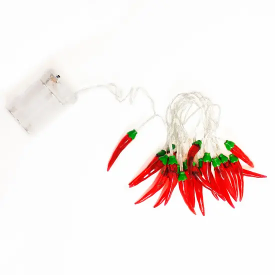 Perfect Holiday Chili Pepper String Lights {3}