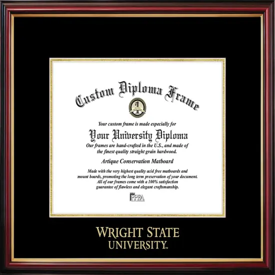 Wright State University Petite Diploma Frame {1}