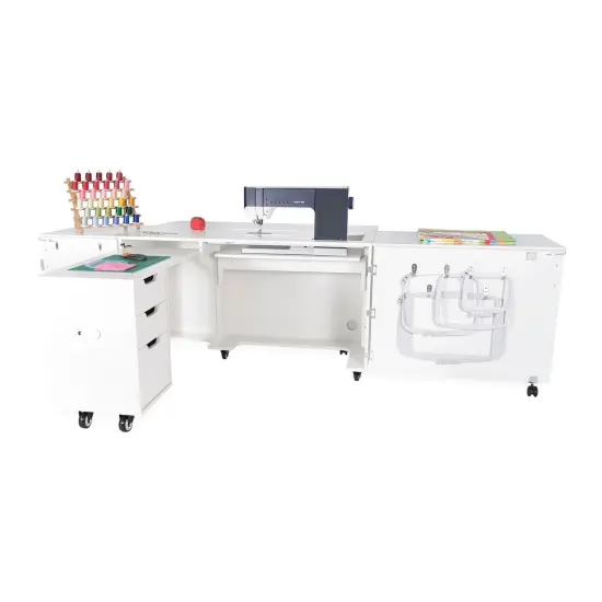 Outback XL Sewing Cabinet Ash White {7}