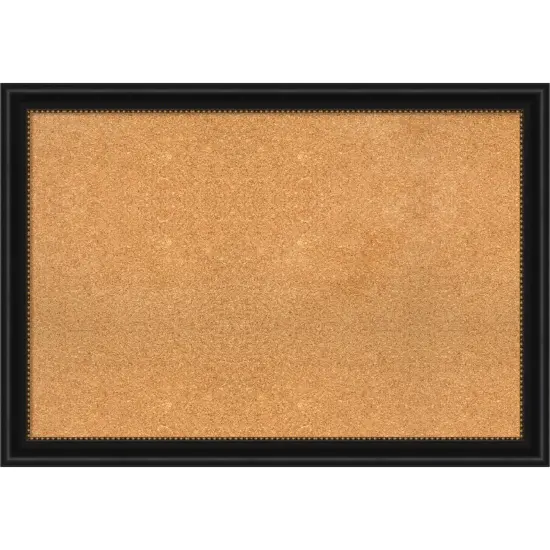 Cork Board, Manhattan Black Frame - Bulletin Board, Organization Board, Pin Board {7}