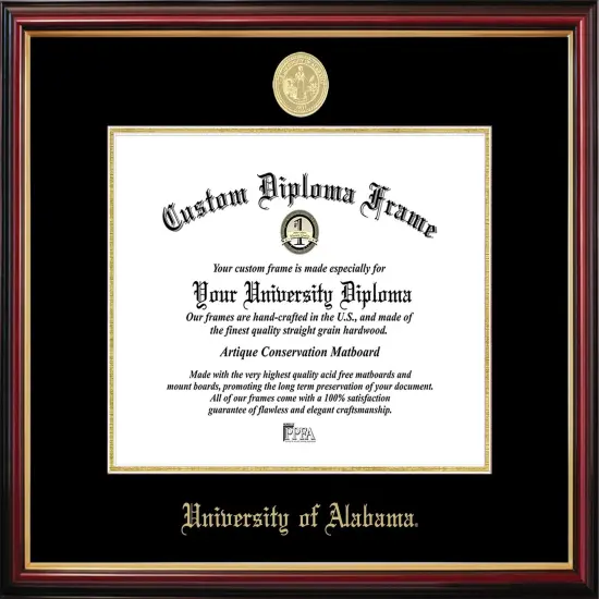University of Alabama Petite Diploma Frame {1}