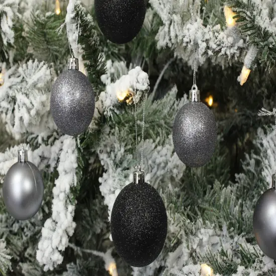 Perfect Holiday Christmas Tree Heavy Flocked Slim {5}