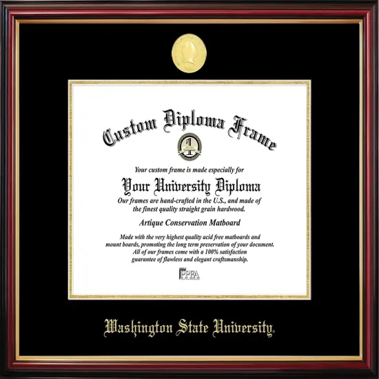 Washington State University Petite Diploma Frame {1}
