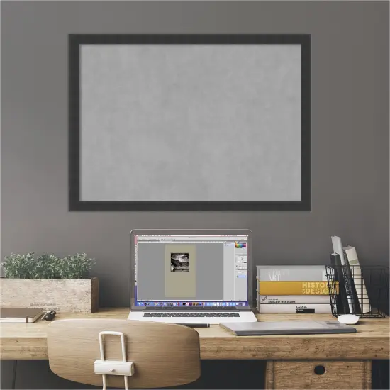 Magnetic Boards, Home Office Boards Mezzanotte Black Framed Organization Boards {5}