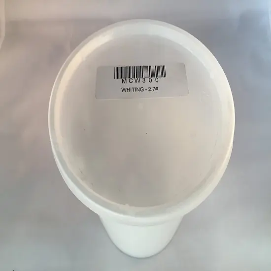 Whiting Powder for Stained Glass Cement/Putty Cleanup (3 lbs) {1}