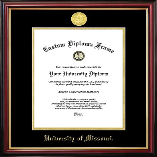 University of Missouri Petite Diploma Frame {1}