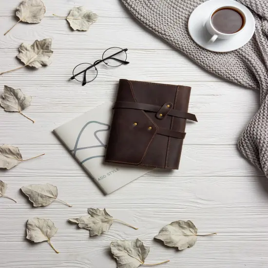 Leather Journal Refillable, Custom Notebook, Travel Journal Writing, Custom Leather Journal {1}