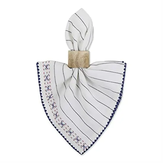 DII Kitchen Windowpane Embellished Napkin (Set of 4) {2}