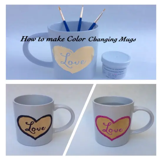 Color Changing Powder Pigment Thermochromic Temperature Heat Sensitive Black pink 88&deg;f {4}