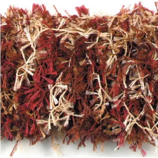 5 yards of Hairy Gimp Trim Cinnamon Multi {2}