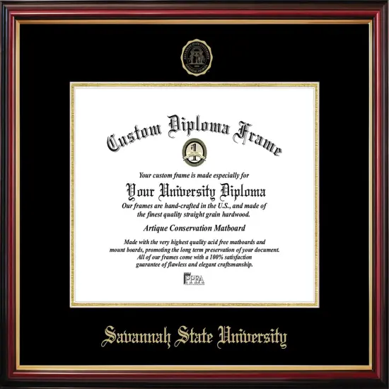 Savannah State University Petite Diploma Frame {1}