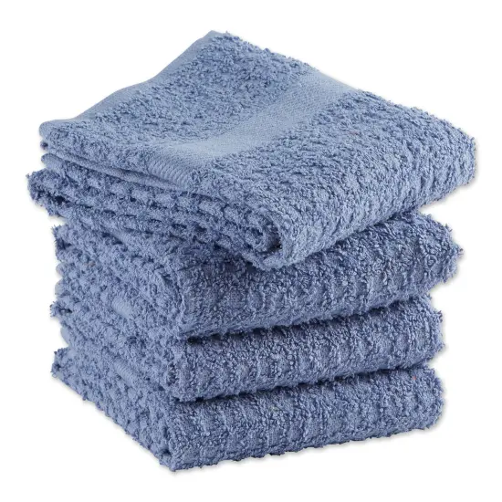 DII Vintage Red & White 2-Tone Ribbed Placemat (Set of 6) {2}