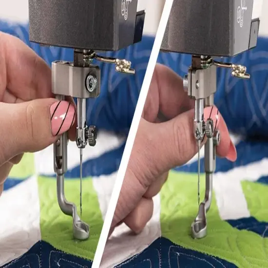 Q'nique 19X - Elite Quilting Machine and Cutie Table Top Quilting Frame {3}