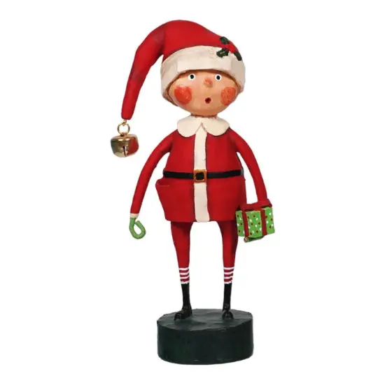 Lori Mitchell Christmas Collection: Playing Santa Figurine {1}