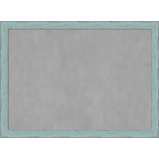 Magnetic Boards, Home Office Boards Sky Blue Rustic Framed Organization Boards {1}