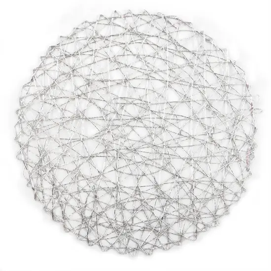 DII Green Lattice Outdoor Tablecloth With Zipper 60 Round {2}