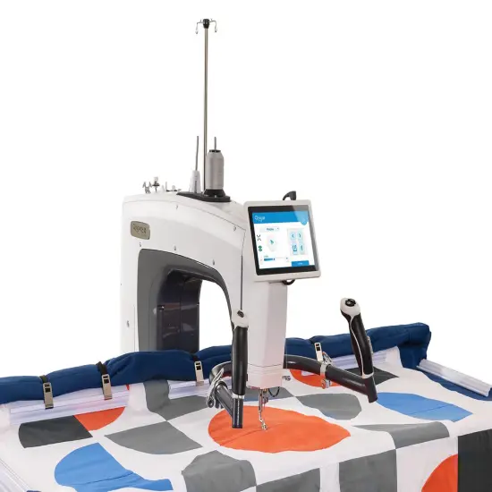 Q'nique 16X - Elite Quilting Machine and Q-Zone Queen Quilting Frame {2}