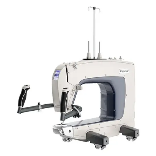 Q'nique 16X Quilting Machine and Q-Zone Queen Quilting Frame {1}