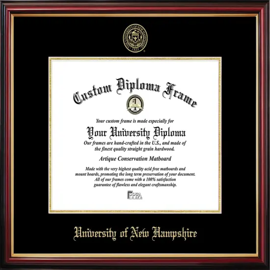 Universityof New Hampshire Petite Diploma Frame {1}