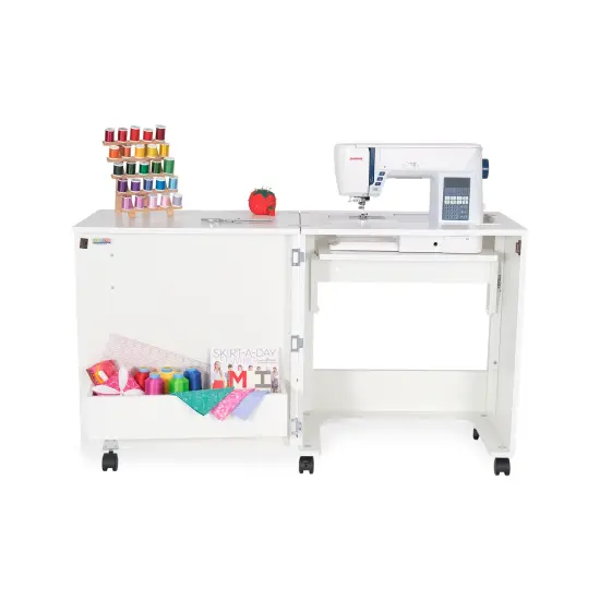 Judy Sewing Cabinet White {1}
