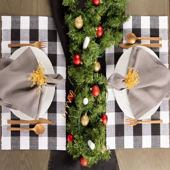 DII Shamrock Green Buffalo Check Chef Apron {2}