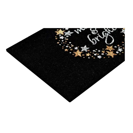 Star Holiday Greeting Doormat {2}