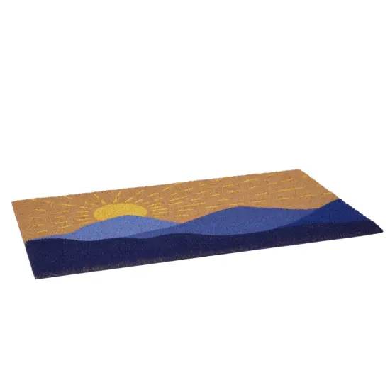 Mountain Sunrise Doormat {2}