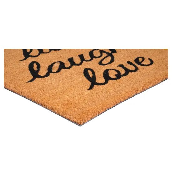 102831729 Sunflower Live Laugh Love Doormat {5}