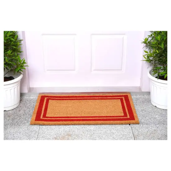 153031830NP Red Border Doormat {5}