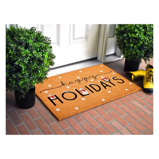 Holiday Joy Doormat {4}