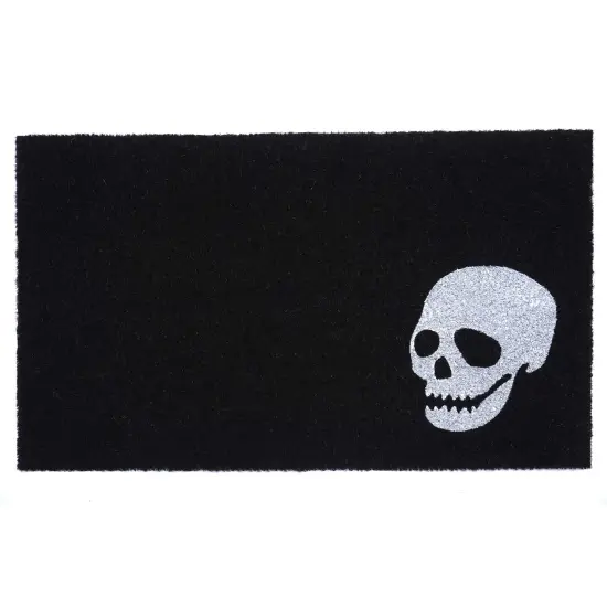 White Skull Doormat {1}