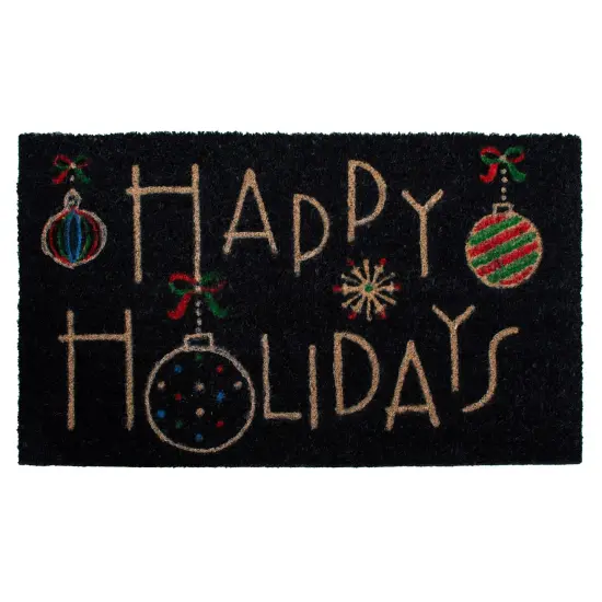 Happy Holidays Doormat {1}