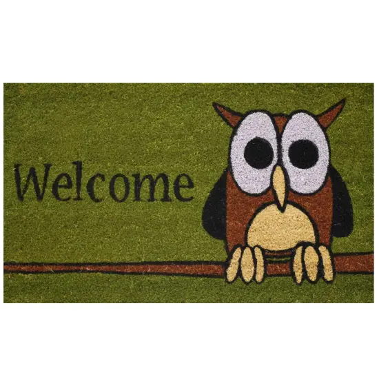 Owl Welcome Doormat {1}