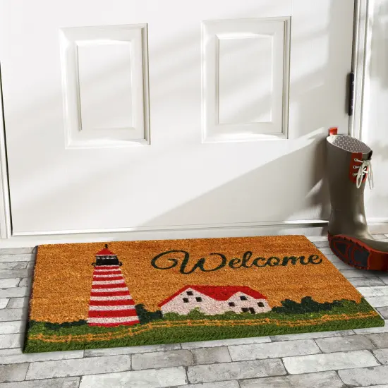 Harbor Welcome Doormat {2}