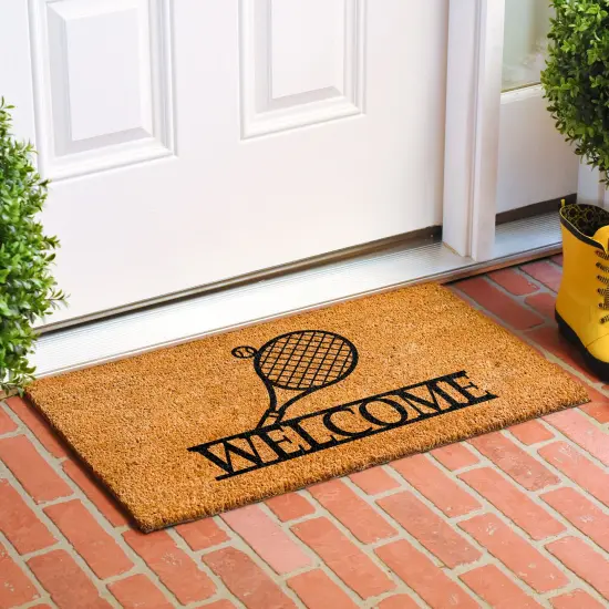 Tennis Welcome Doormat {3}