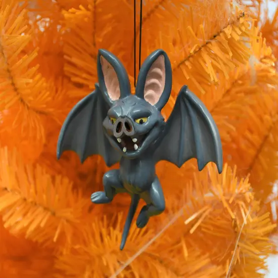 Flying Black Bat Halloween / Christmas Ornaments {2}
