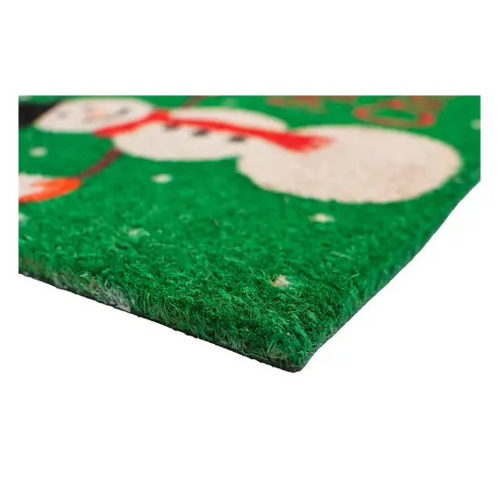 Christmas Snowman Doormat {2}