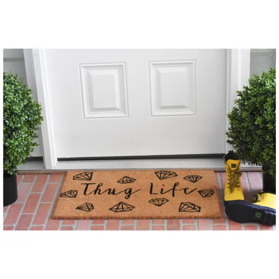 Thug Life Doormat {3}