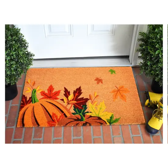 Pumpkin Spice Doormat {3}