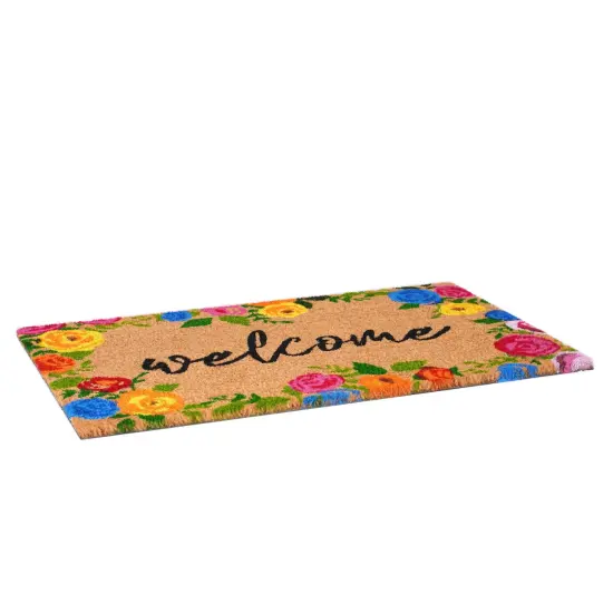 107421729 Colorful Roses Doormat {6}