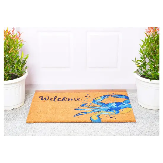 Blue Crab Doormat {3}