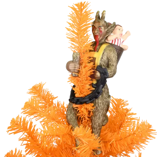 Creepy Krampus Tree Topper for Christmas or Halloween Trees - Large 10" {6}